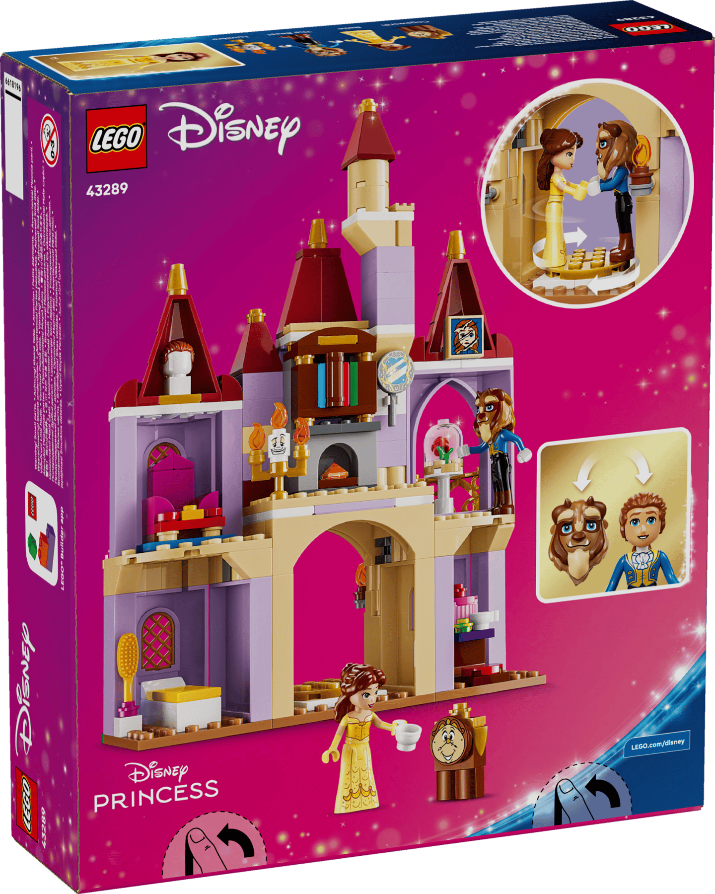 DISPONIBILE DA GIUGNO 2026 - 43289 LEGO Disney - Belle e il castello incantato della Bestia