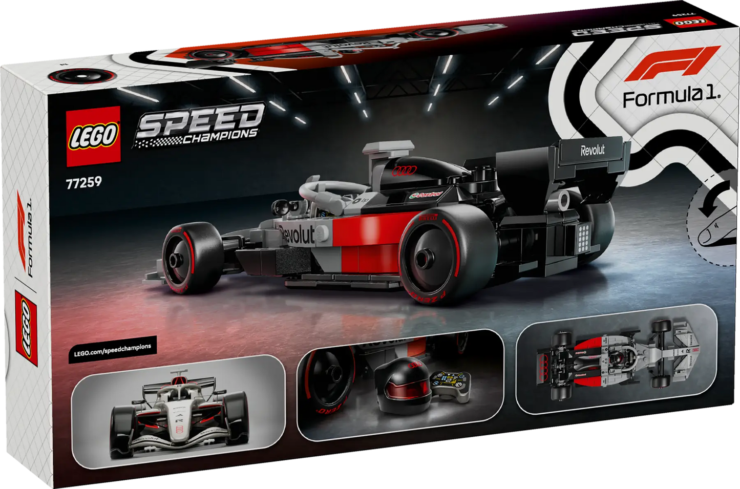 77259 LEGO Speed Champions - Auto da corsa Audi Revolut F1® Team R26