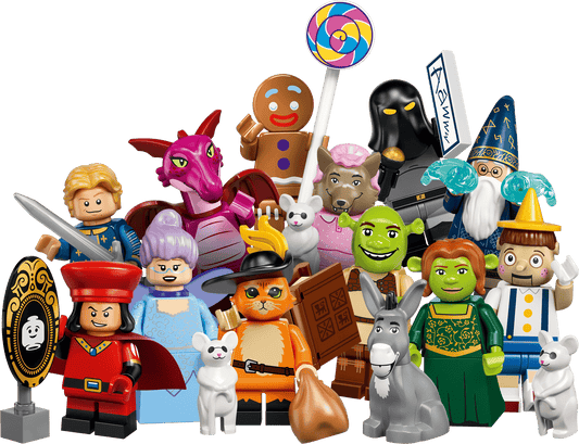 DISPONIBILE DA SETTEMBRE 2026 - 71053 LEGO Minifigures Serie Shrek - Box da 36 personaggi