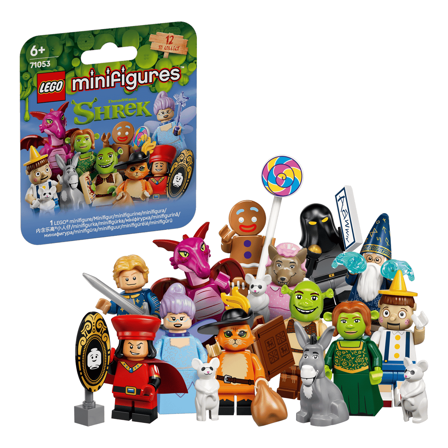DISPONIBILE DA SETTEMBRE 2026 - 71053 LEGO Minifigures Serie Shrek - Completa