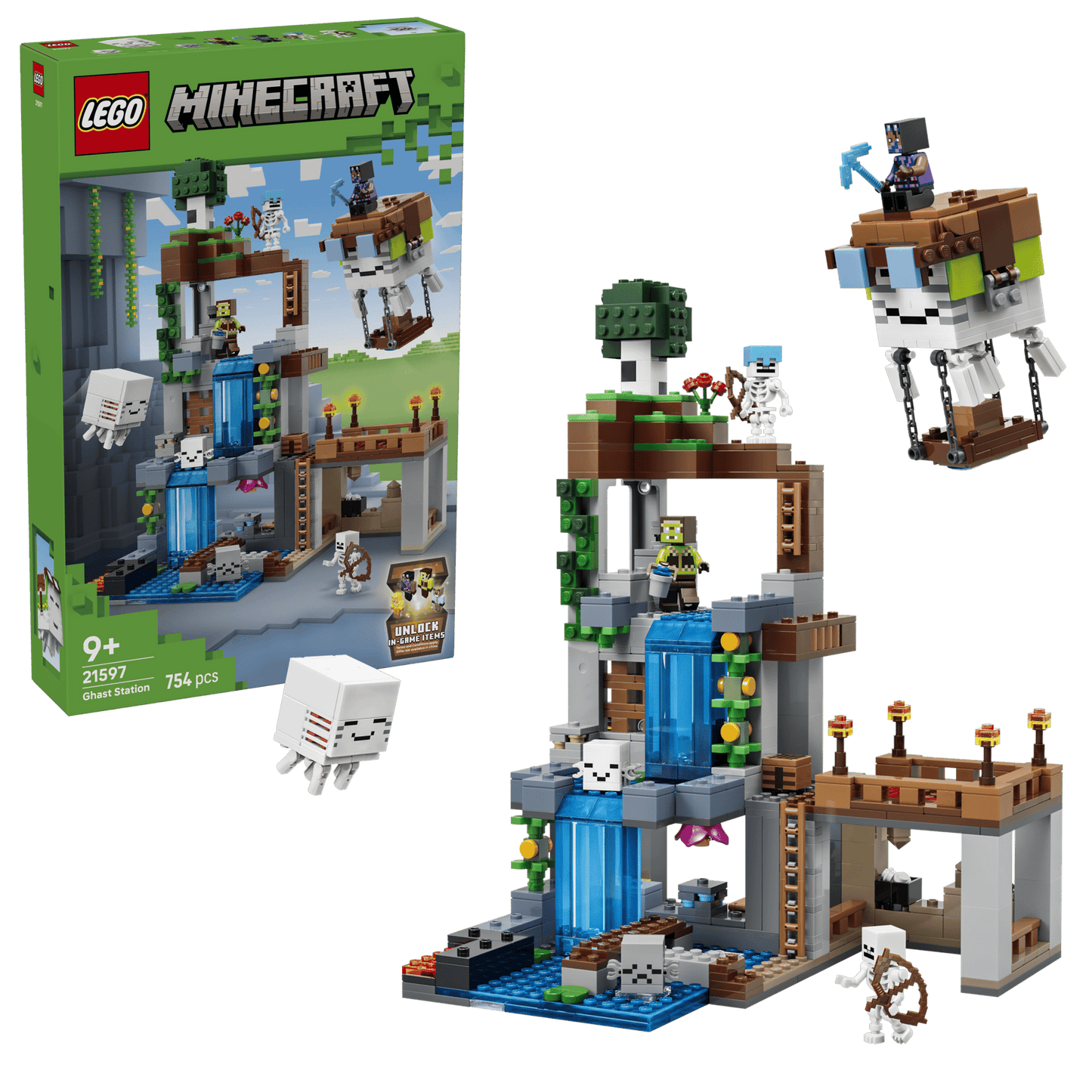 DISPONIBILE DA GIUGNO 2026 - 21597 LEGO Minecraft - Stazione di Ghast