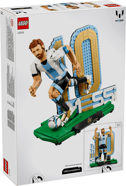 43015 LEGO Editions - Lionel Messi – Leggenda del calcio