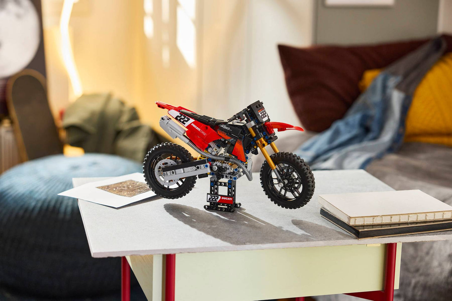 DISPONIBILE DA AGOSTO 2026 - 42238 LEGO Technic - Moto Ducati Desmo450 MX Factory