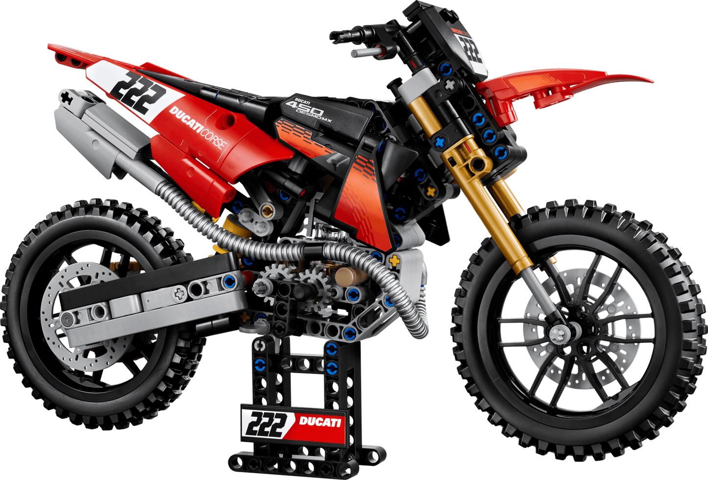 DISPONIBILE DA AGOSTO 2026 - 42238 LEGO Technic - Moto Ducati Desmo450 MX Factory