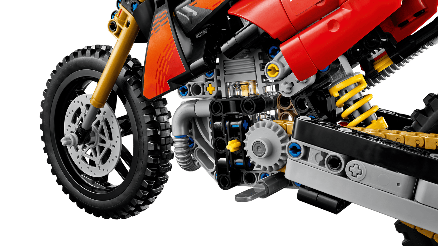 DISPONIBILE DA AGOSTO 2026 - 42238 LEGO Technic - Moto Ducati Desmo450 MX Factory