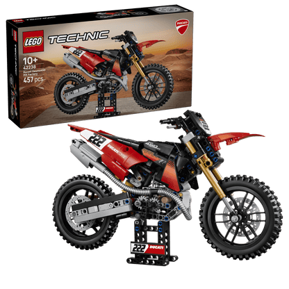 DISPONIBILE DA AGOSTO 2026 - 42238 LEGO Technic - Moto Ducati Desmo450 MX Factory