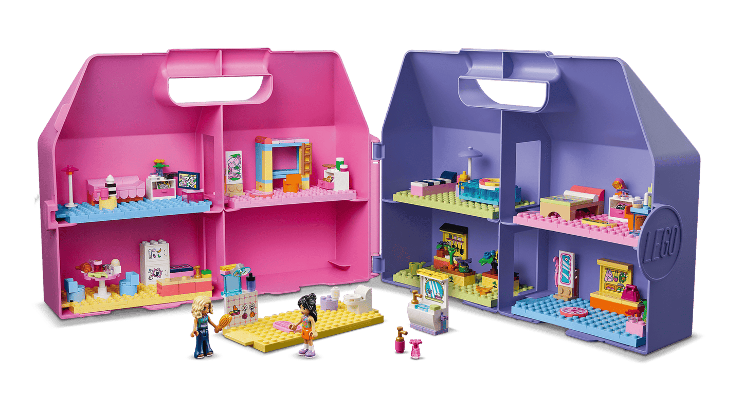 DISPONIBILE DA GIUGNO 2026 - 42697 LEGO - Friends - Valigetta creativa Casa delle bambole