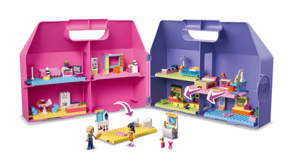 DISPONIBILE DA GIUGNO 2026 - 42697 LEGO - Friends - Valigetta creativa Casa delle bambole