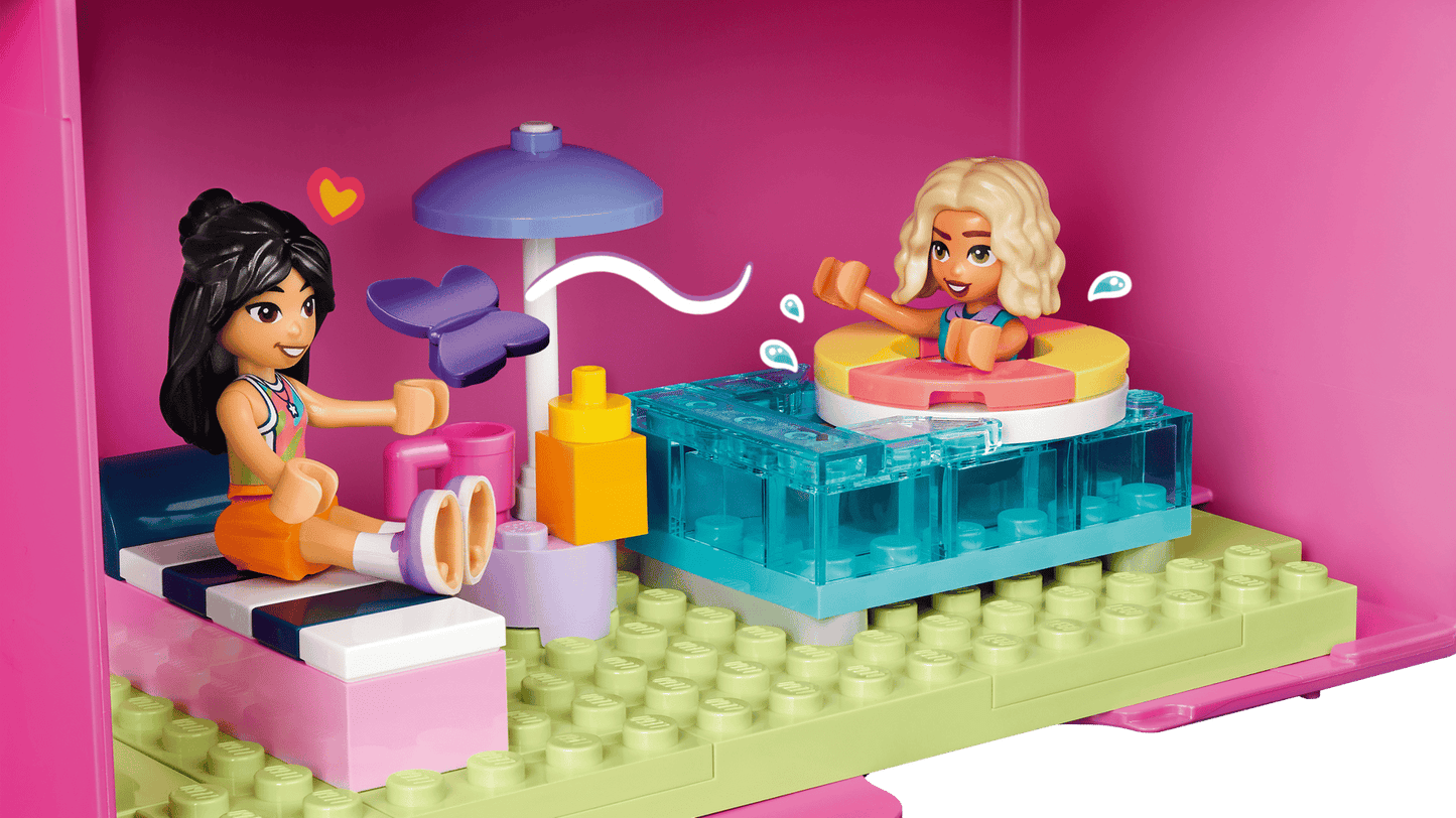 DISPONIBILE DA GIUGNO 2026 - 42697 LEGO - Friends - Valigetta creativa Casa delle bambole