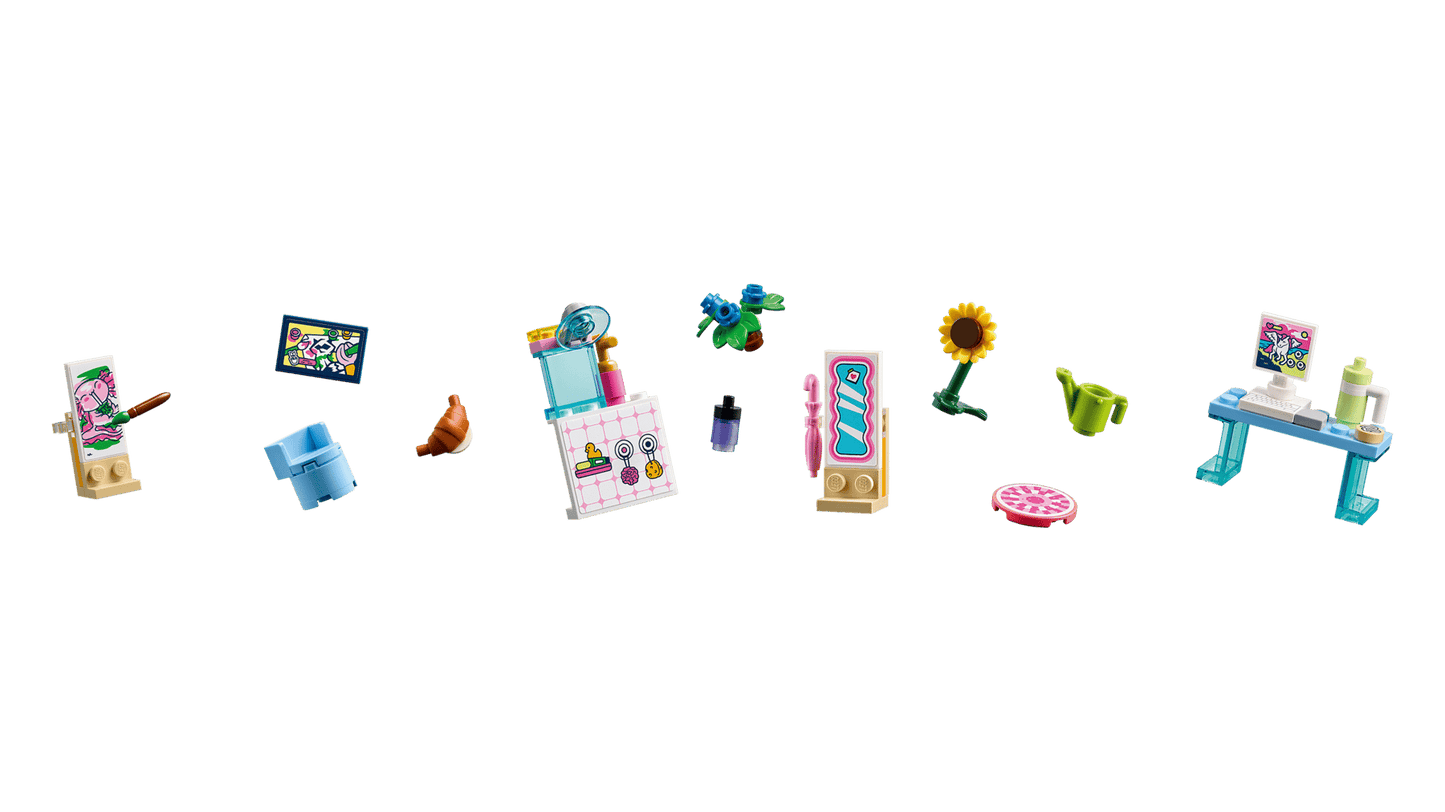 DISPONIBILE DA GIUGNO 2026 - 42697 LEGO - Friends - Valigetta creativa Casa delle bambole