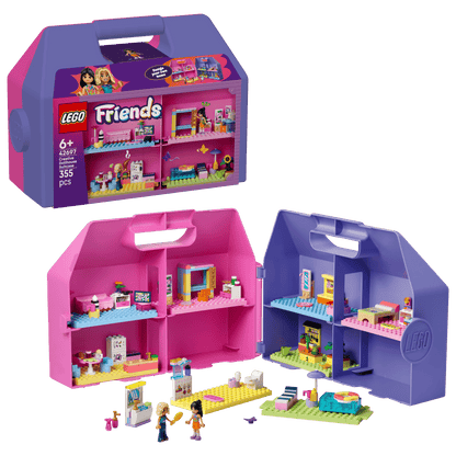 DISPONIBILE DA GIUGNO 2026 - 42697 LEGO - Friends - Valigetta creativa Casa delle bambole