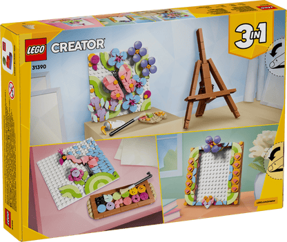 DISPONIBILE DA GIUGNO - 31390 LEGO Creator - Dipinto floreale decorativo