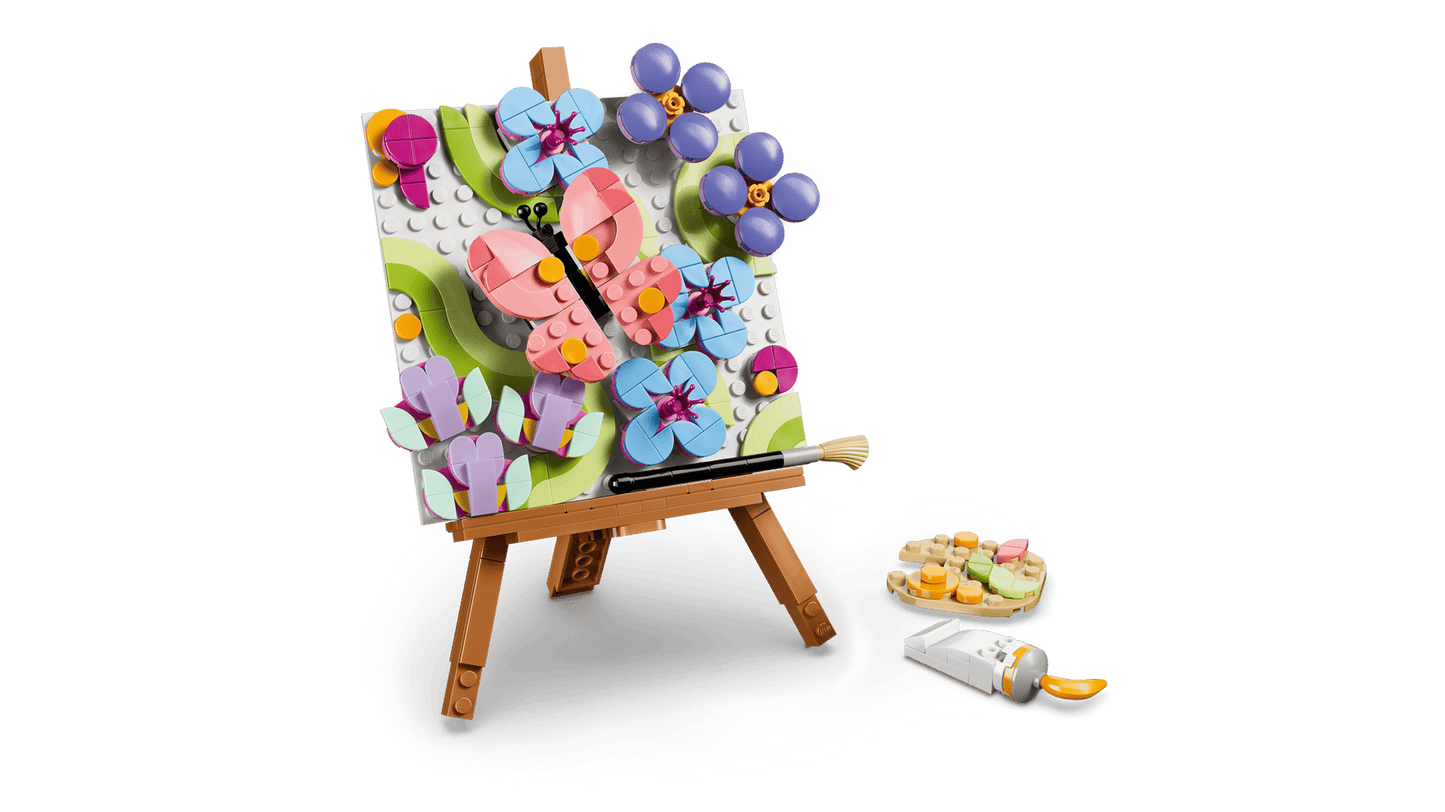 DISPONIBILE DA GIUGNO - 31390 LEGO Creator - Dipinto floreale decorativo