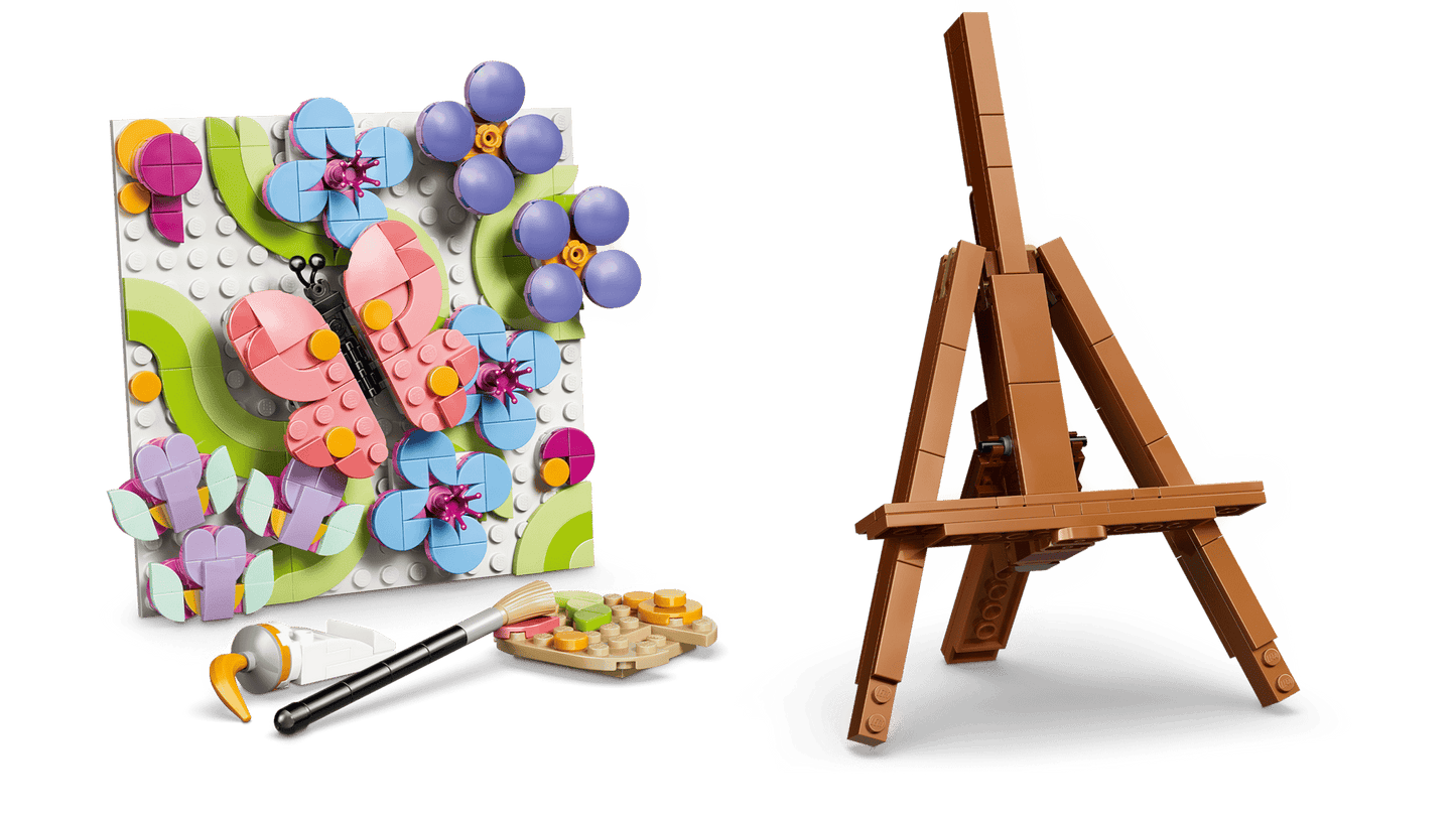 DISPONIBILE DA GIUGNO - 31390 LEGO Creator - Dipinto floreale decorativo