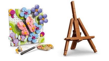 DISPONIBILE DA GIUGNO - 31390 LEGO Creator - Dipinto floreale decorativo