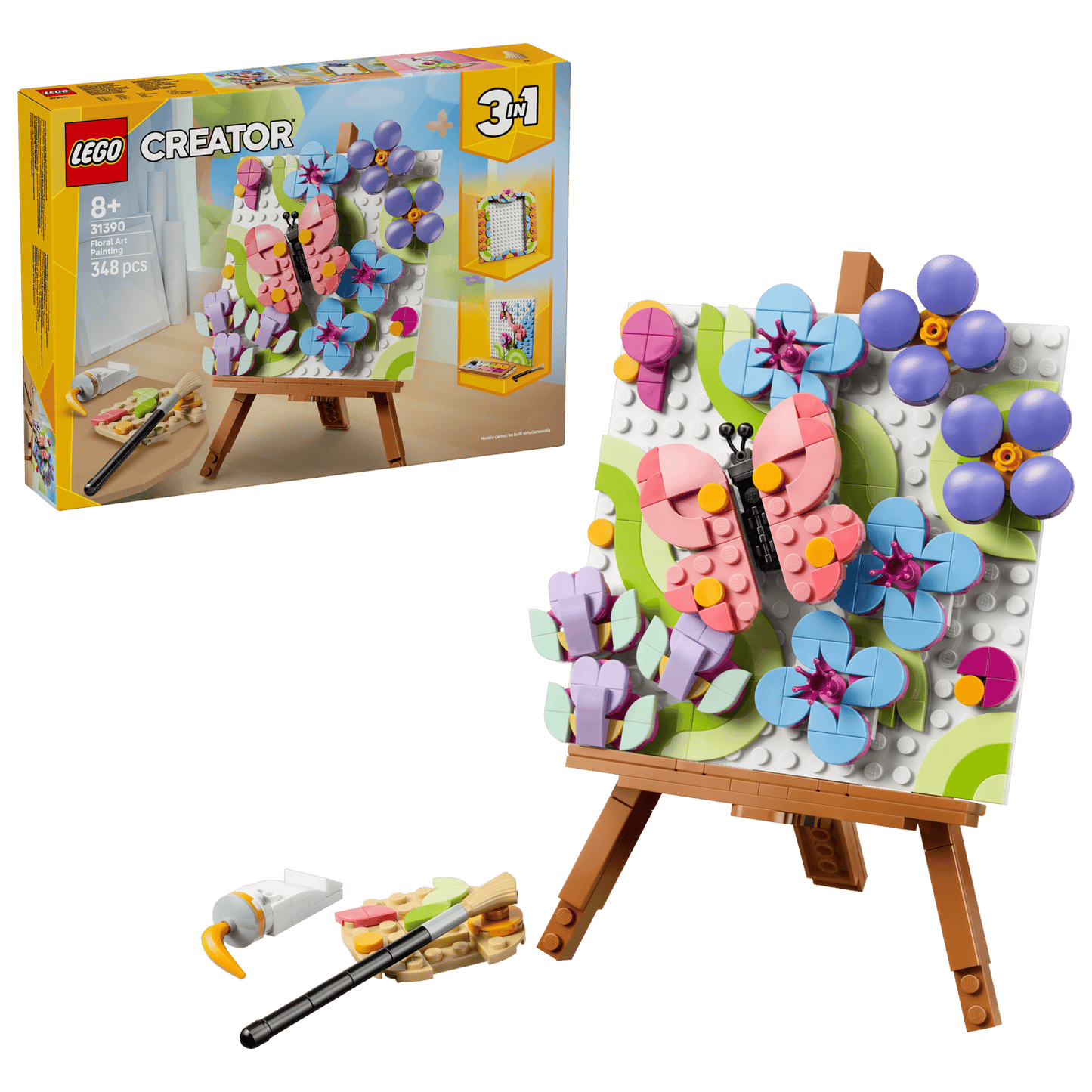 DISPONIBILE DA GIUGNO - 31390 LEGO Creator - Dipinto floreale decorativo