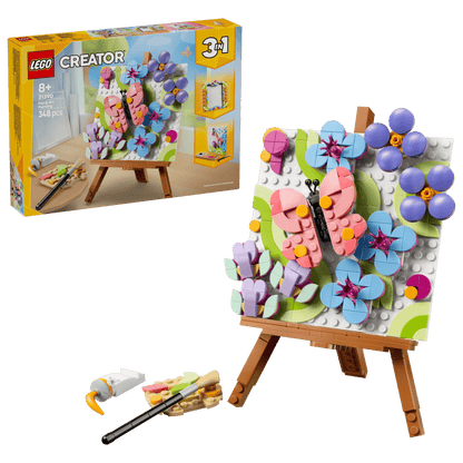 DISPONIBILE DA GIUGNO - 31390 LEGO Creator - Dipinto floreale decorativo