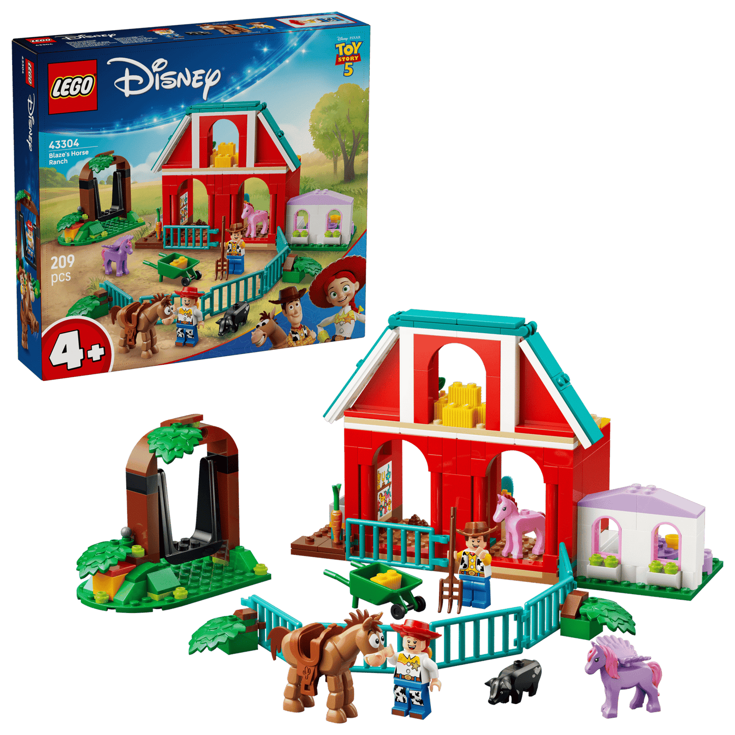 43304 LEGO Disney - Il ranch dei cavalli di Blaze