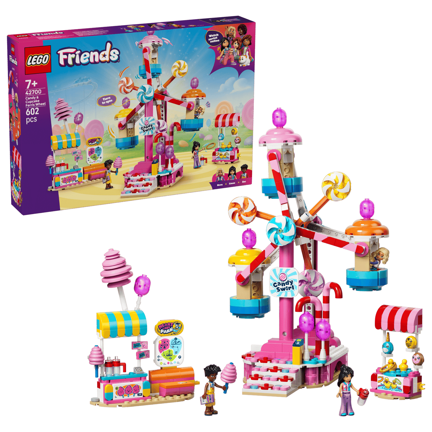 DISPONIBILE DA GIUGNO 2026 - 42700 LEGO - Friends - Ruota panoramica Dolci e Cupcake