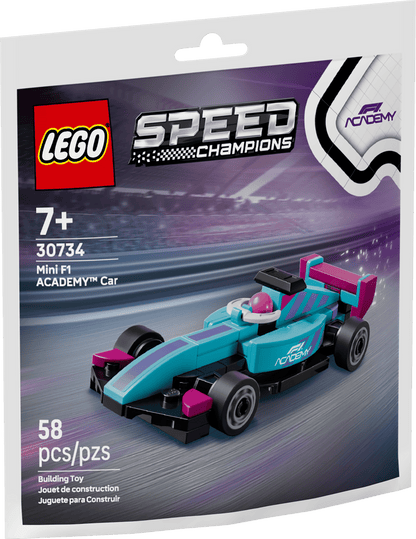 30734 LEGO Polybag Speed Champion - Mini-auto F1 ACADEMY™