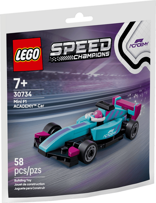 30734 LEGO Polybag Speed Champion - Mini-auto F1 ACADEMY™