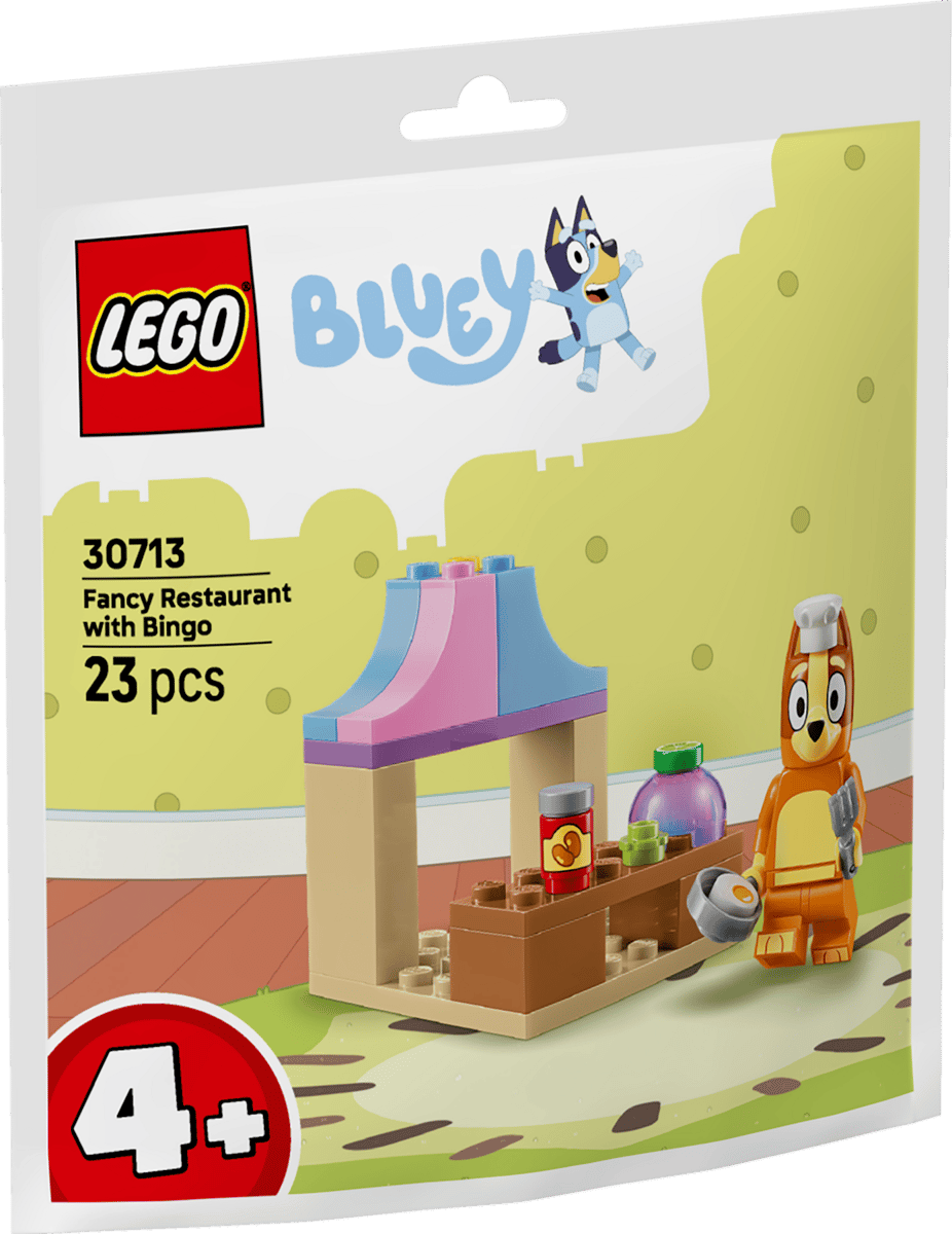 30713 LEGO Polybag Bluey - Al ristorante con Bingo