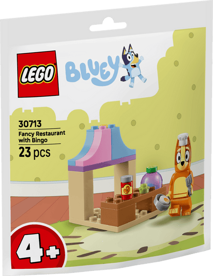 30713 LEGO Polybag Bluey - Al ristorante con Bingo