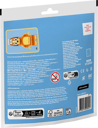 30713 LEGO Polybag Bluey - Al ristorante con Bingo