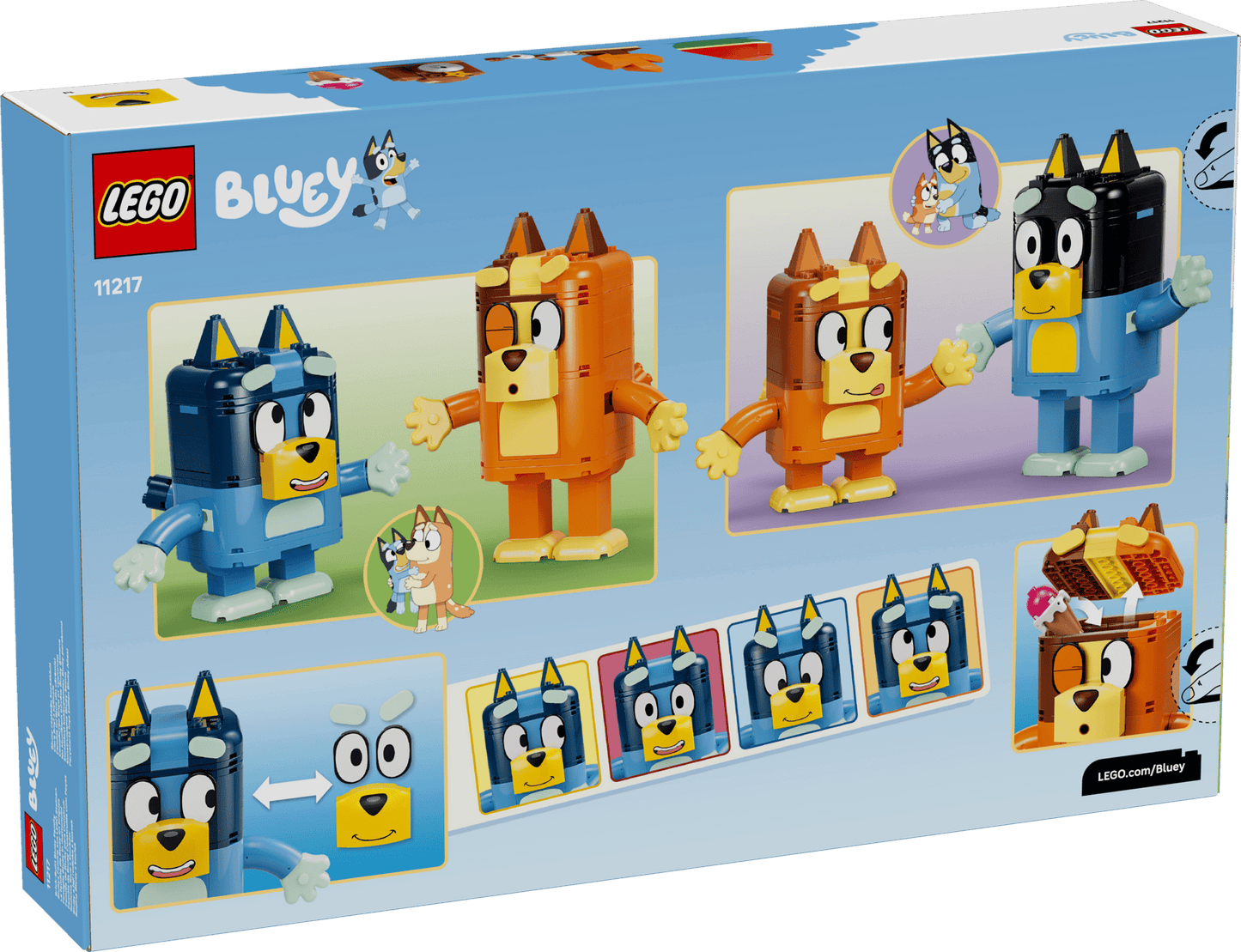 DISPONIBILE DA GIUGNO 2026 - 11217 LEGO Bluey - Famiglia Bluey in mattoncini