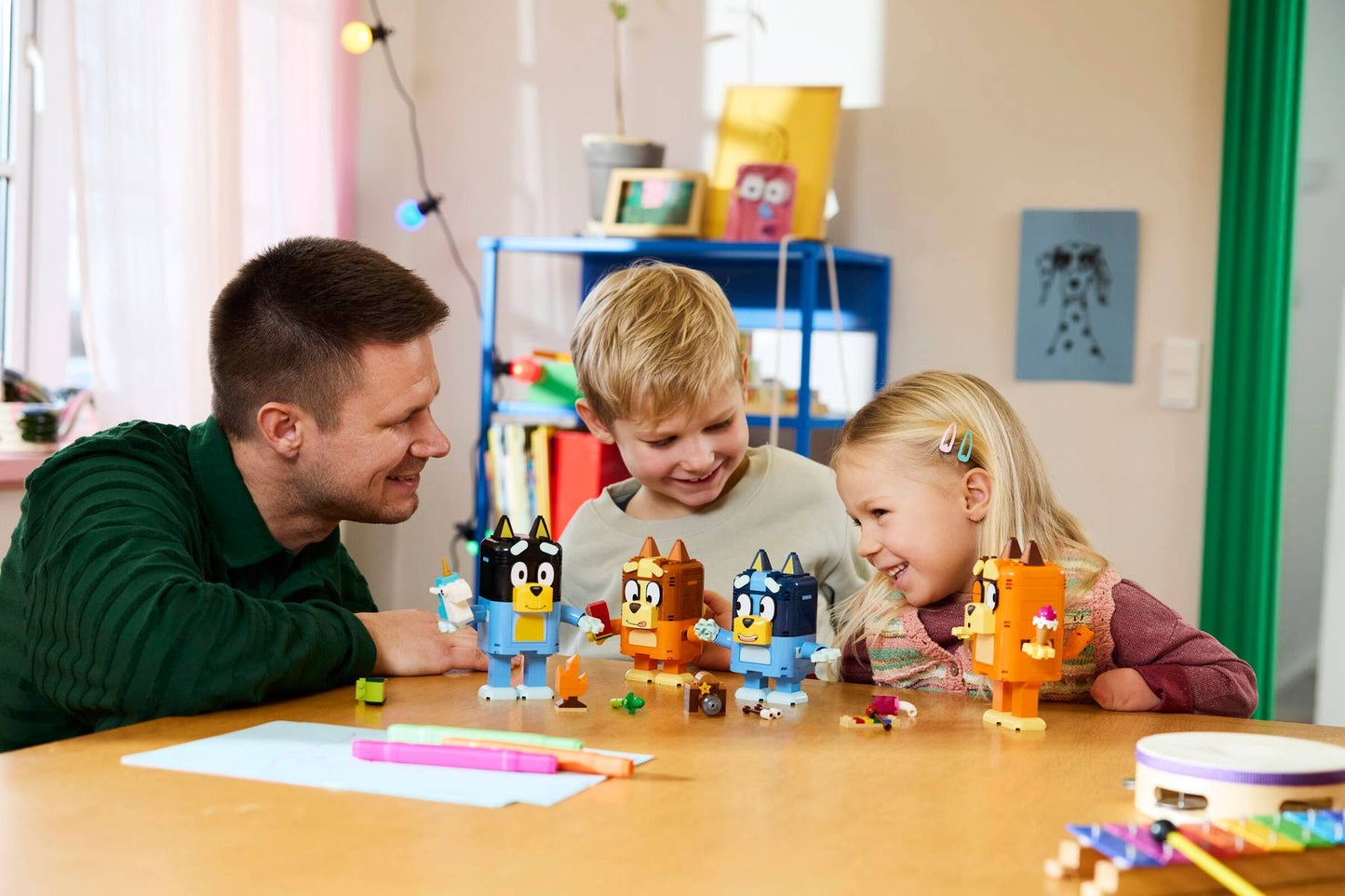 DISPONIBILE DA GIUGNO 2026 - 11217 LEGO Bluey - Famiglia Bluey in mattoncini