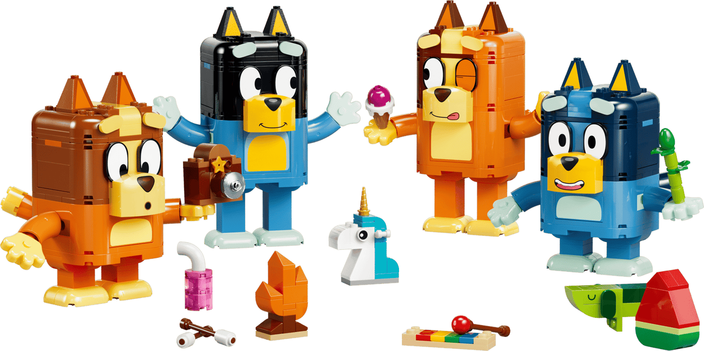 DISPONIBILE DA GIUGNO 2026 - 11217 LEGO Bluey - Famiglia Bluey in mattoncini