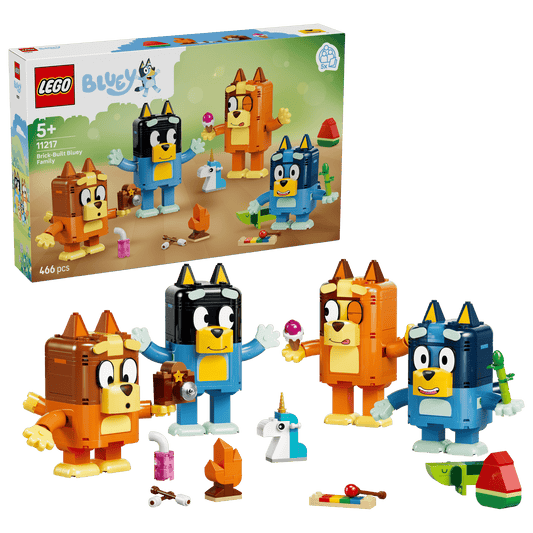 11217 LEGO Bluey - Famiglia Bluey in mattoncini