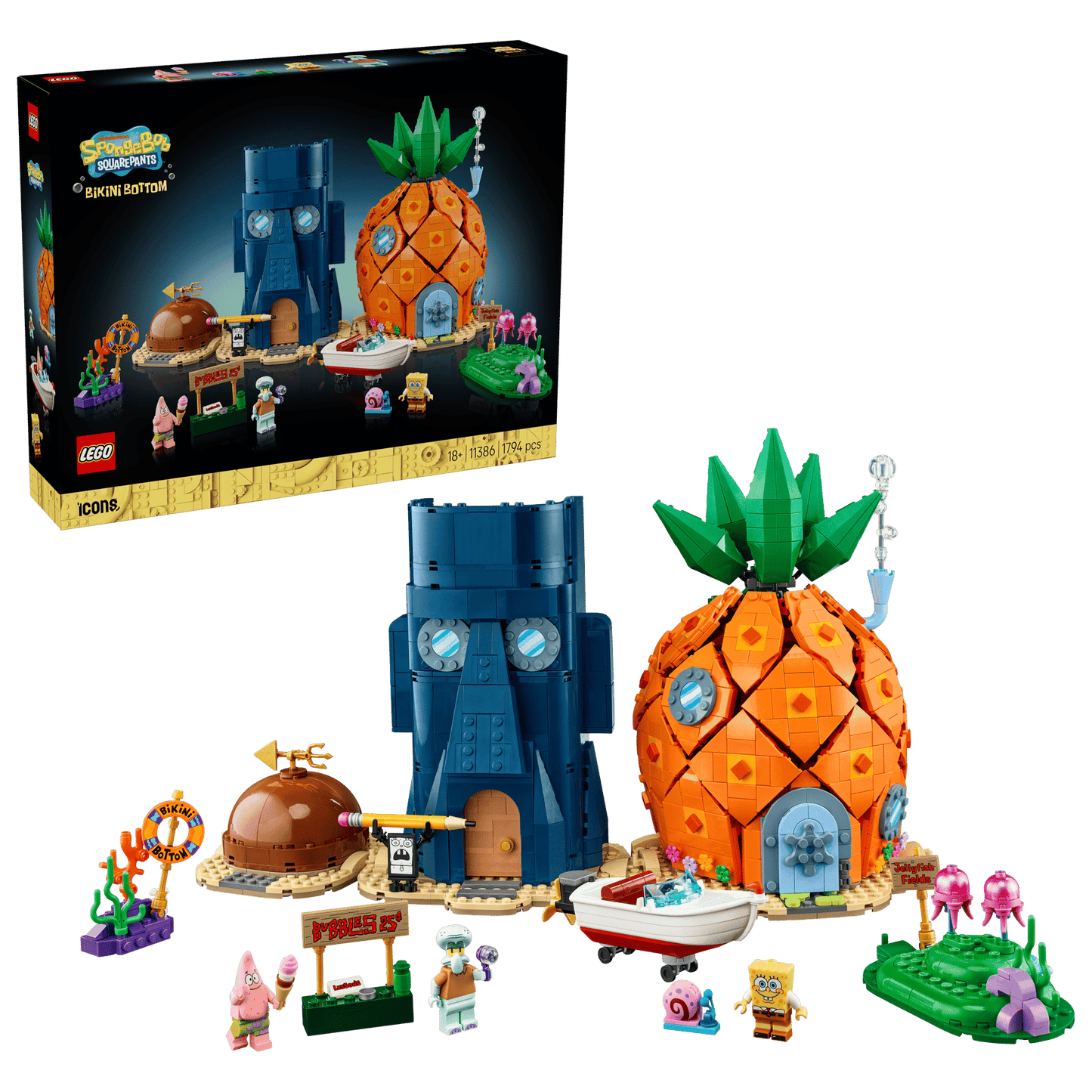 DISPONIBILE DA NOVEMBRE 2026 - 11386 LEGO ICONS - SpongeBob: Bikini Bottom