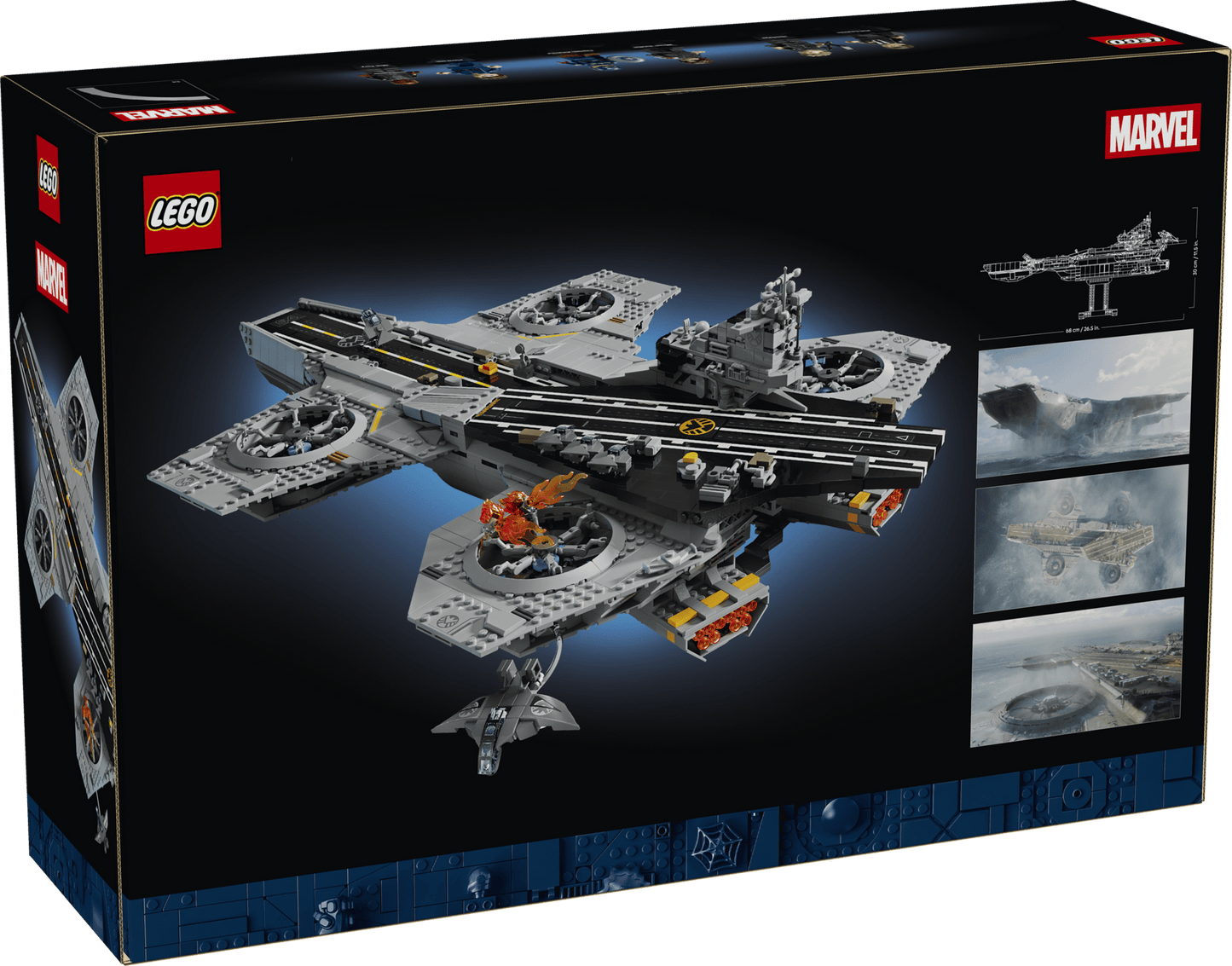 DISPOINIBILE DA GIUGNO 2026 - 76354 LEGO Marvel - Elivelivolo S.H.I.E.L.D.