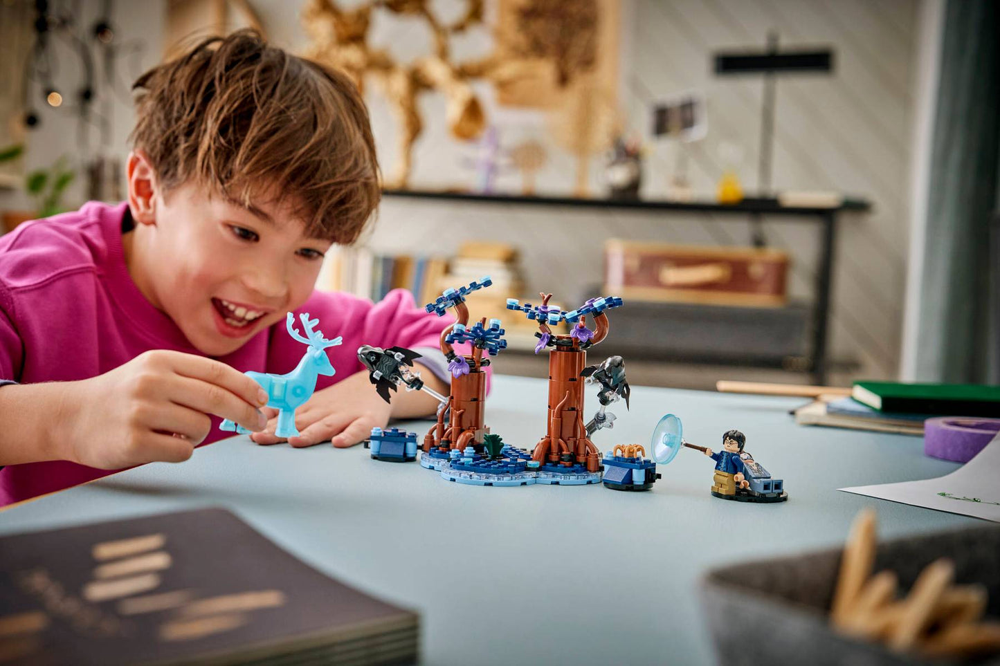 DISPONIBILE DA GIUGNO 2026 - 76475 LEGO Harry Potter - Foresta Proibita: Expecto Patronum