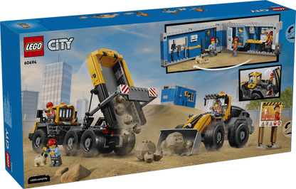 DISPONIBILE DA GIUGNO 2026 - 60494 LEGO City - Camion ribaltabile e pala meccanica
