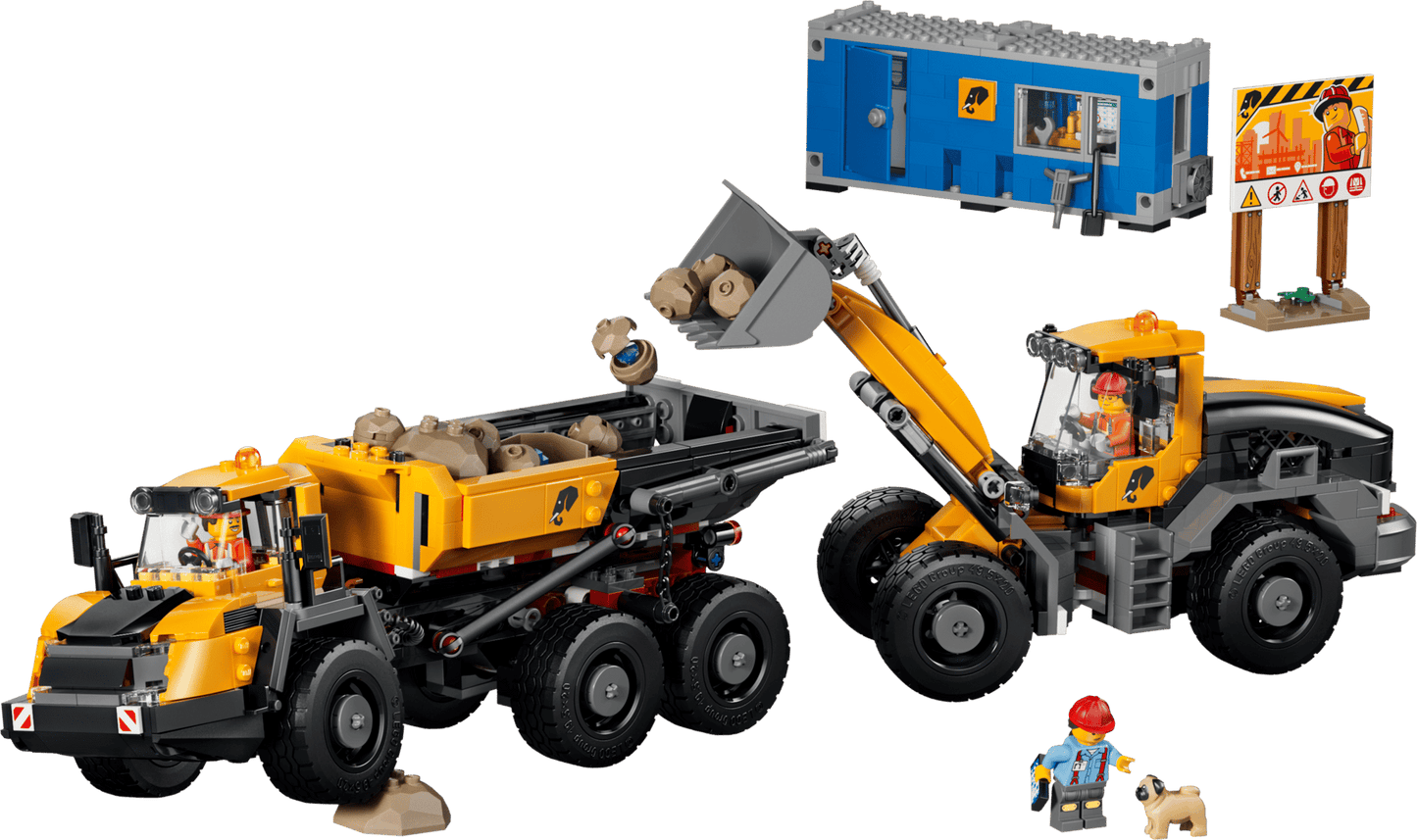 DISPONIBILE DA GIUGNO 2026 - 60494 LEGO City - Camion ribaltabile e pala meccanica