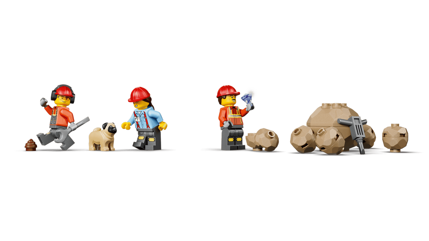 DISPONIBILE DA GIUGNO 2026 - 60494 LEGO City - Camion ribaltabile e pala meccanica