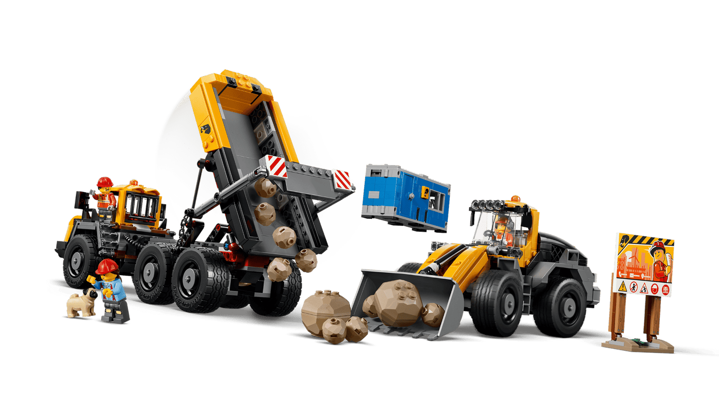 DISPONIBILE DA GIUGNO 2026 - 60494 LEGO City - Camion ribaltabile e pala meccanica
