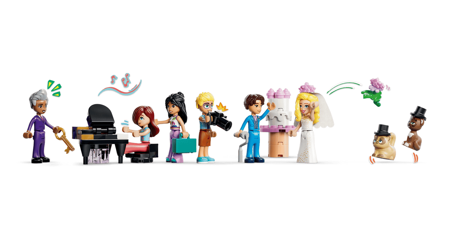 DISPONIBILE DA GIUGNO 2026 - 42704 LEGO - Friends - Grand Hotel di Heartlake City