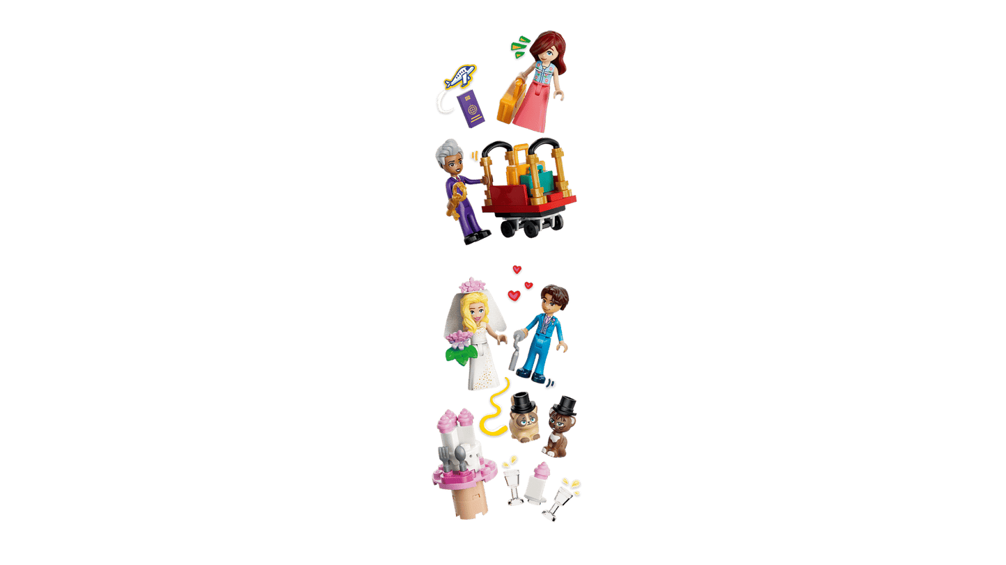 DISPONIBILE DA GIUGNO 2026 - 42704 LEGO - Friends - Grand Hotel di Heartlake City