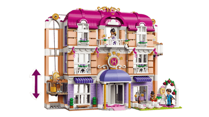 DISPONIBILE DA GIUGNO 2026 - 42704 LEGO - Friends - Grand Hotel di Heartlake City