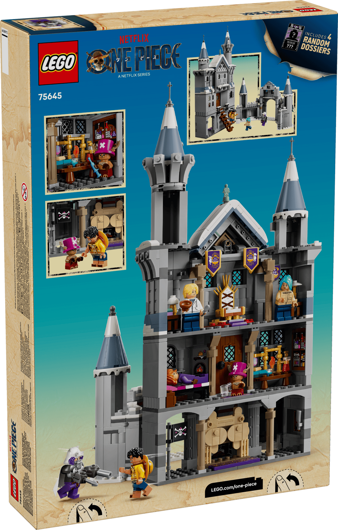 DISPONIBILE DA AGOSTO 2026 - 75645 LEGO One Piece -Battaglia al Castello di Drum