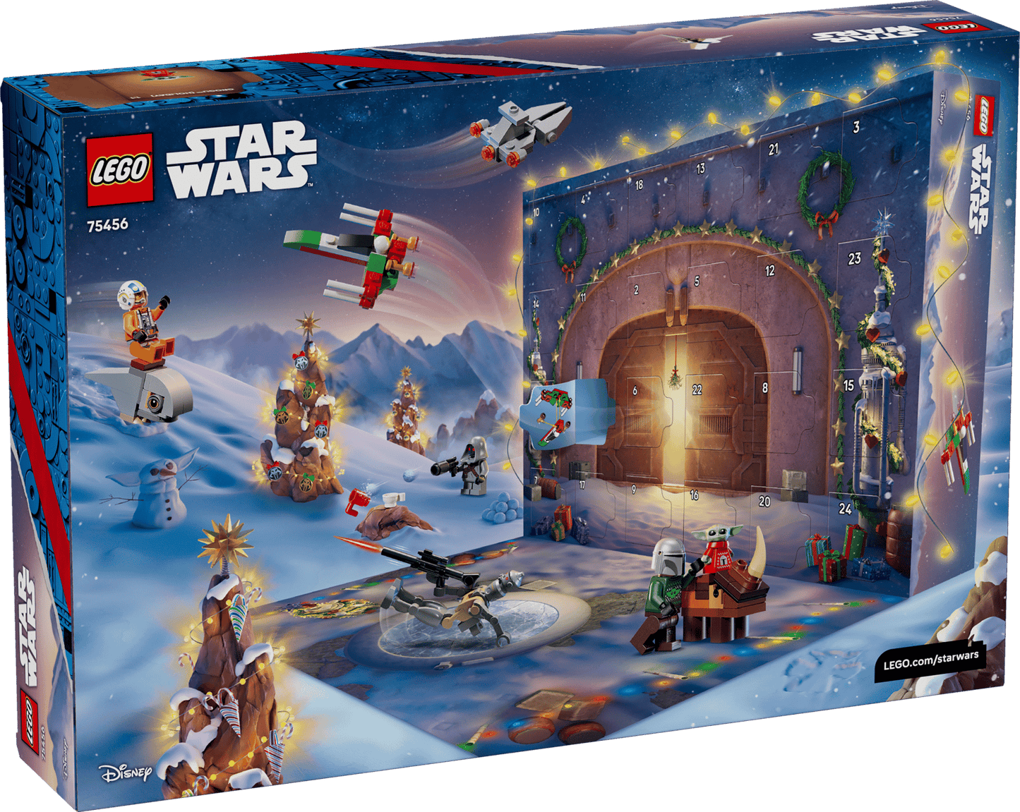 DISPONIBILE DA SETTEMBRE 2026 - 75456 LEGO Star Wars - Calendario dell’Avvento LEGO Star Wars™ 2026