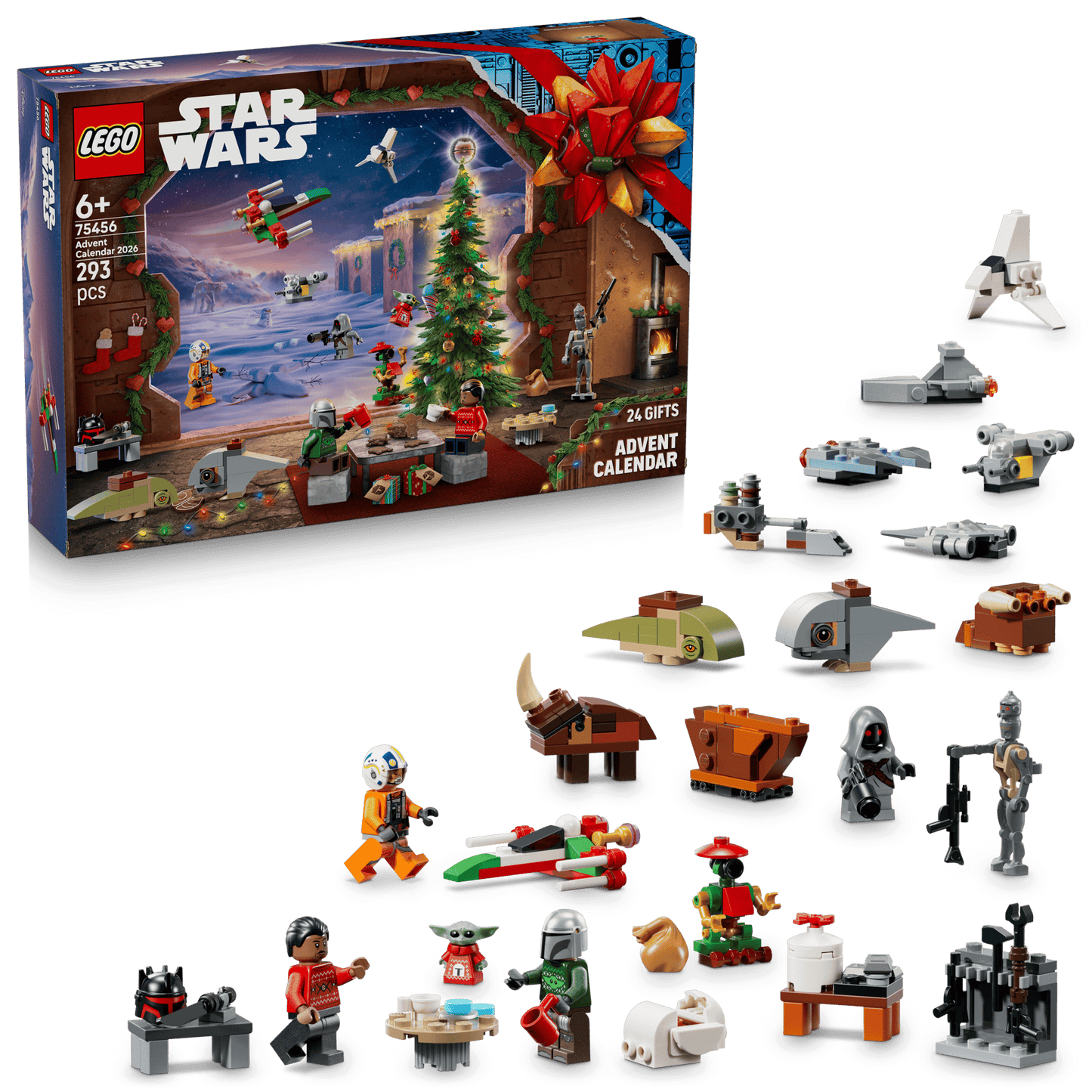 DISPONIBILE DA SETTEMBRE 2026 - 75456 LEGO Star Wars - Calendario dell’Avvento LEGO Star Wars™ 2026