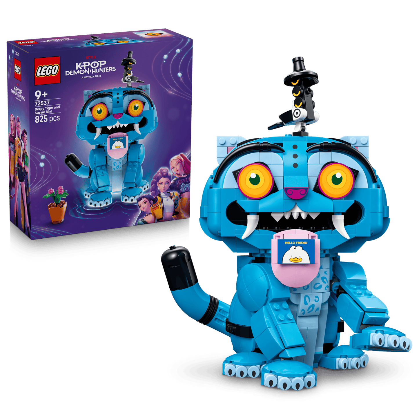 DISPONIBILE DA AGOSTO 2026 - 72537 LEGO K-Pop Demon-Hunters - Derpy la tigre e Sussie la gazza