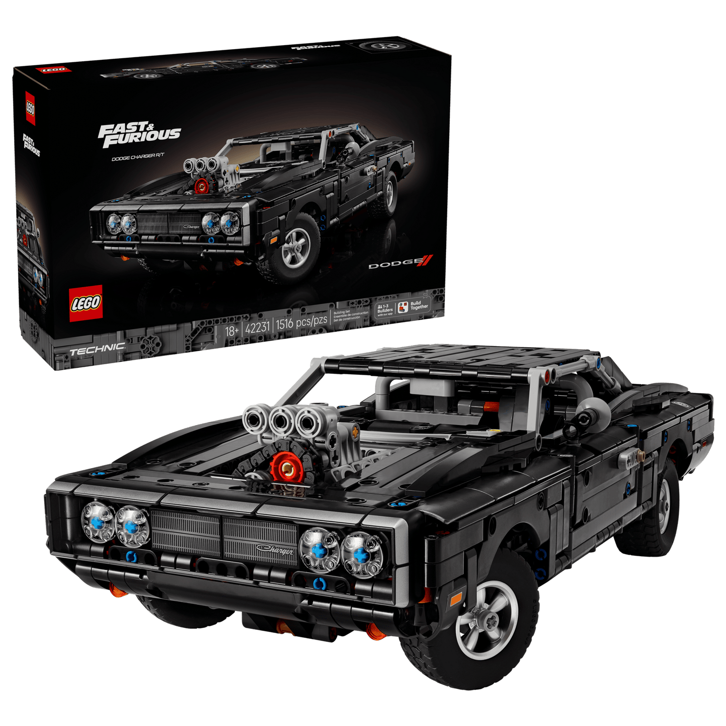 DISPONIBILE DA GIUGNO 2026 - 42231 LEGO Technic - Auto Dodge Charger R/T Fast and Furious