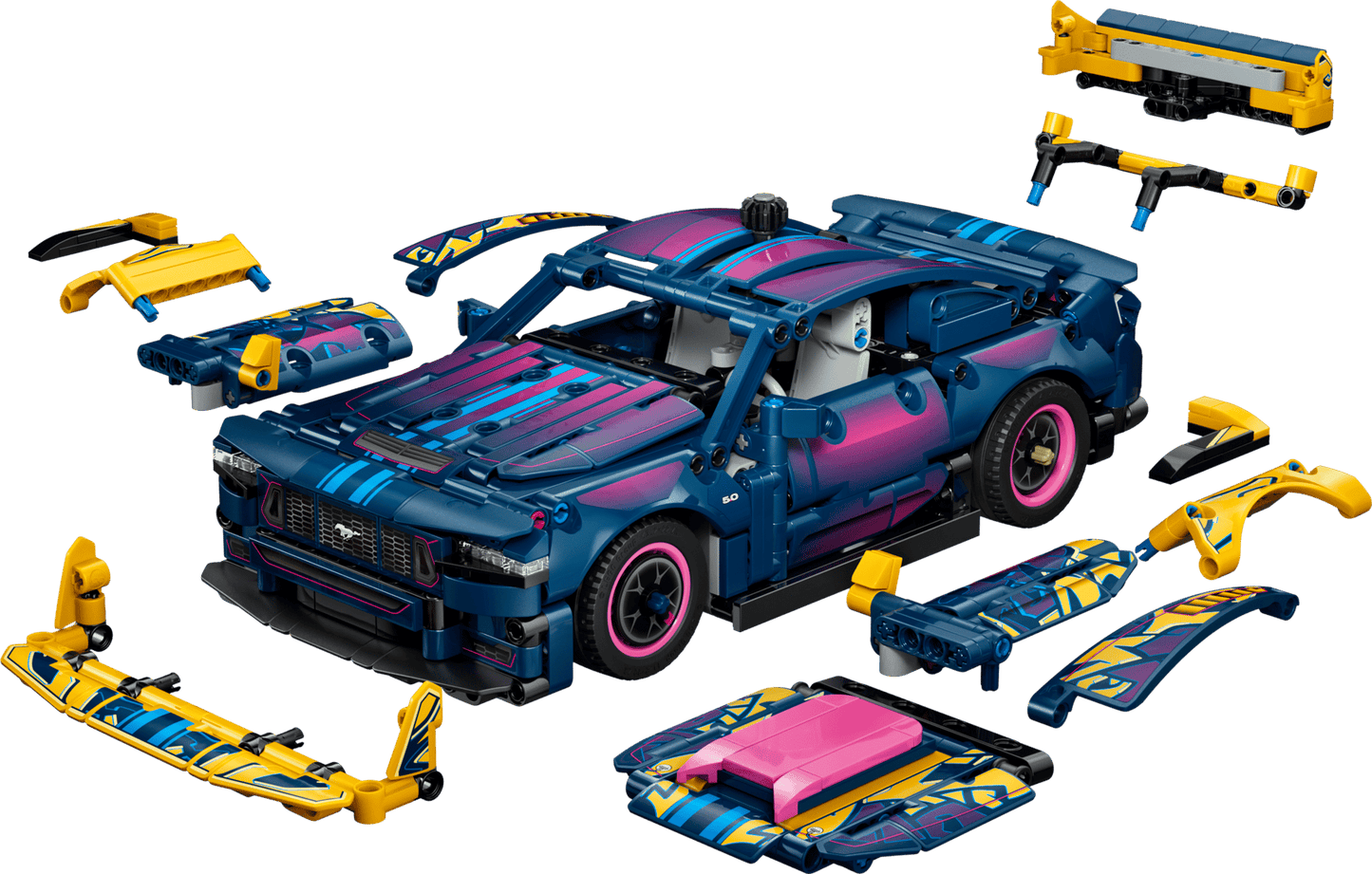 DISPONIBILE DA AGOSTO 2026 - 42236 LEGO Technic - Auto Ford Mustang GT Custom Garage