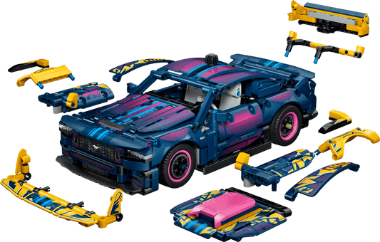 DISPONIBILE DA AGOSTO 2026 - 42236 LEGO Technic - Auto Ford Mustang GT Custom Garage