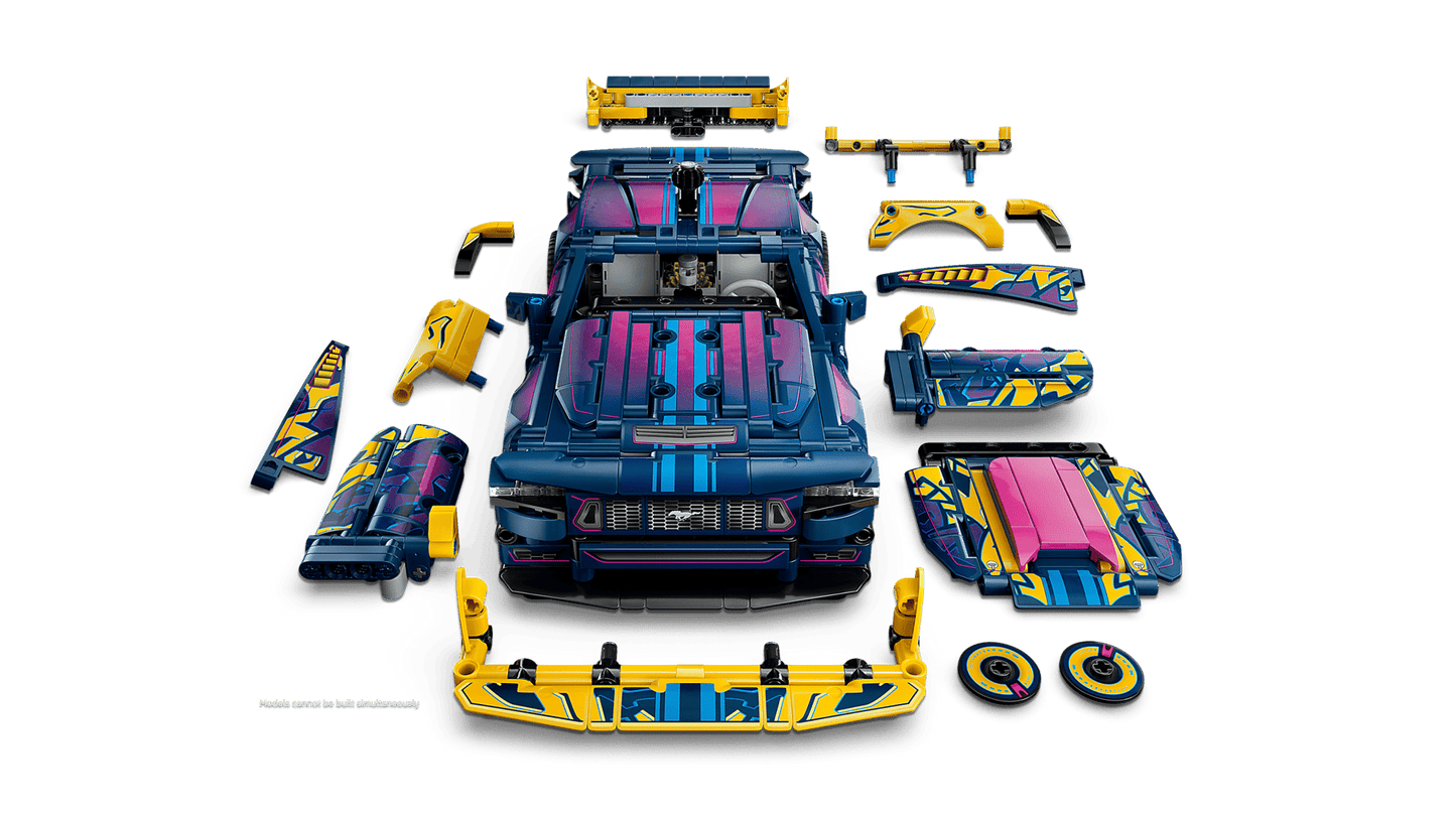 DISPONIBILE DA AGOSTO 2026 - 42236 LEGO Technic - Auto Ford Mustang GT Custom Garage